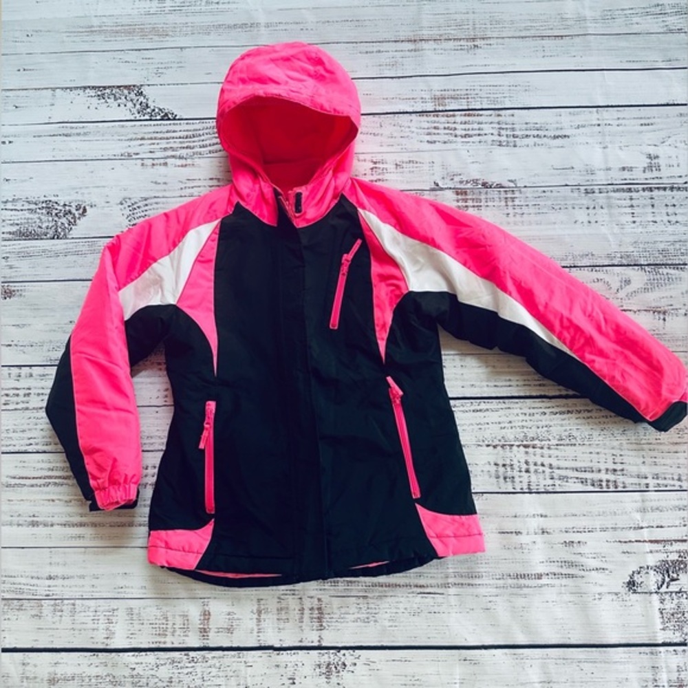 Girls pink winter ski jacket! Size 14
